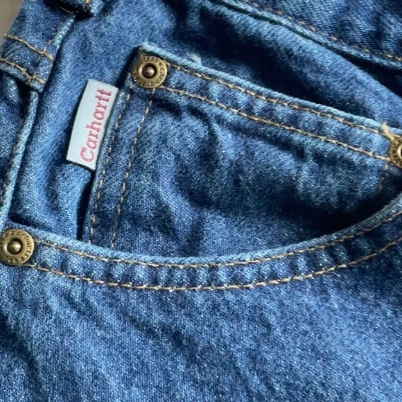 Carhartt Men's Blue Jeans - Picture 4 of 8